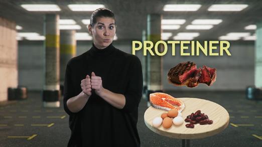 ras på olika sätt till proteiner. Varje protein består av 50 tusentals aminosyror.