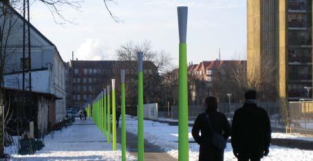 stadsgator och boulevarder Stärk stråkens individuella karaktärer.