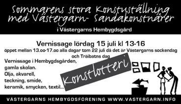 VÄLKOMMEN till VÄSTERGARNSMÄSTERSKAPET i GOLF för 9:e gången! Årets mästerskap är den 3 september, första start kl. 11.08. Vi avslutar som vanligt med gemensam middag. Kostnad ca 160 kr.