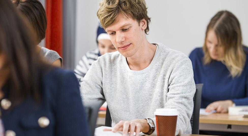 SÅ NÅR DU DINA STUDIEMÅL I början av varje kursstart erbjuder vi workshops där du kan lära dig mer om olika inlärningsstilar och studieteknik.