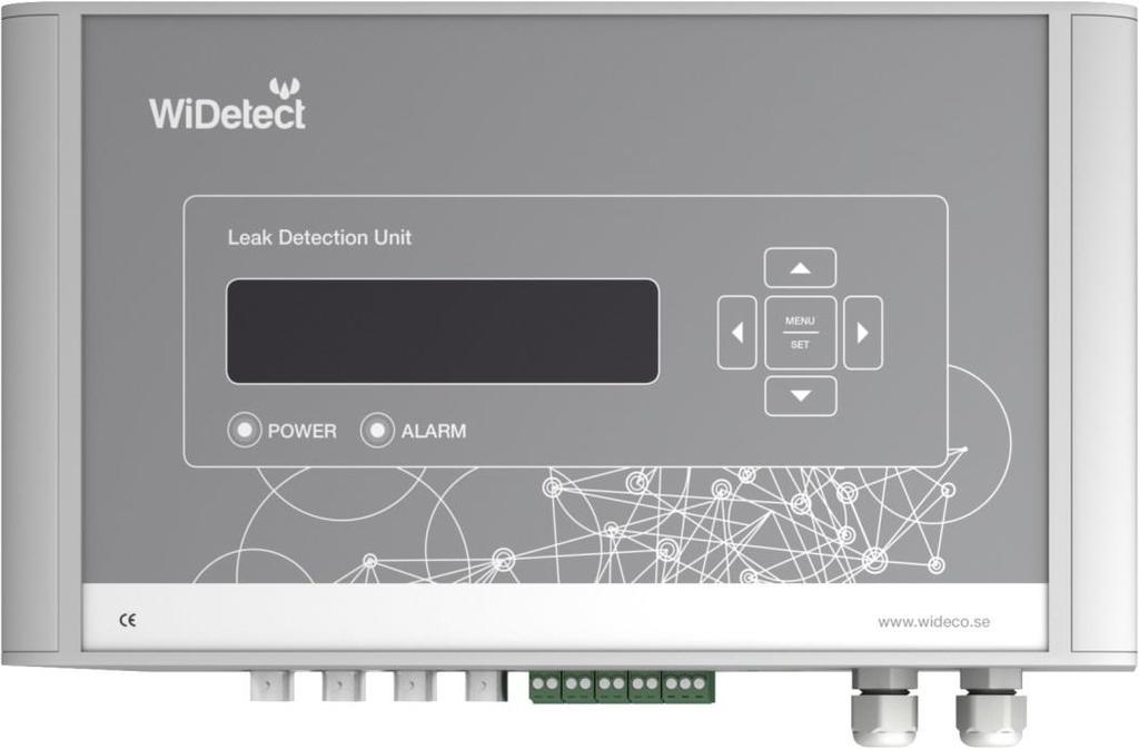 Detektorer med pulsekometer Detektor typ WiDetect X4 med inbyggd pulsekometer används för att snabbt upptäcka och lokalisera fukt och vätskeläckage i isolerade rörledningar genom att kontinuerlig