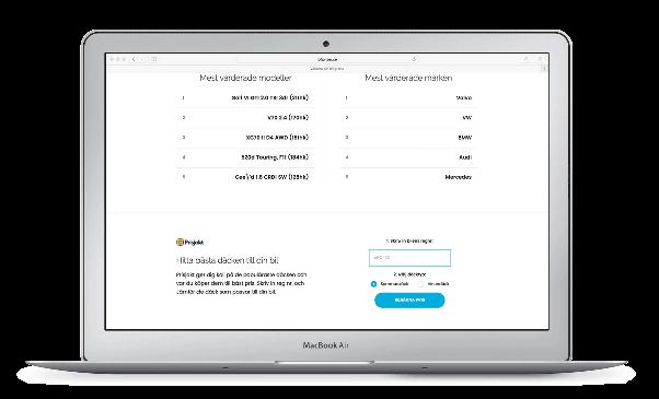 Integration och native På Bilpriser.se kan man som partner få möjligheten att synas via smarta och integrerade lösningar.