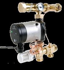 KOMPONENTER PURMO MAXIMIX SHUNT SHUNTGRUPPER MAXIMIX PURMO SHUNT MAXIMIX 15-60 Purmo Shunt MaxiMix är anpassad för anläggningar upp till 280 m2 vid 50 W/ m2.