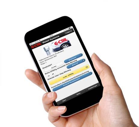 FÖR MOTORVÄRMARE G-CTRL är ett system där varje enskild motorvärmare/eluttag är uppkopplad mot internet.
