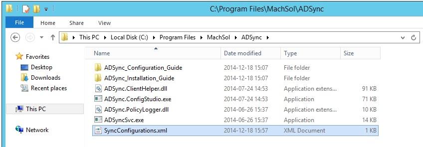 INSTALLATION PÅ YTTERLIGARE DOMÄNKONTROLLANTER Innan synk-agenten installeras på ytterligare domänkontrollanter behöver konfigurationsfilen från den primära domänkontrollanten