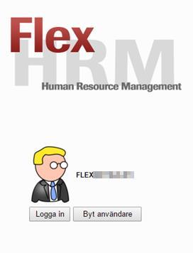 Flex HRM Travel Användarmeddelande (november 2015) 21 Du kommer då till den vanliga inloggningssidan, förutom att du även har en knapp för att gå tillbaka till inloggningen med SSO.