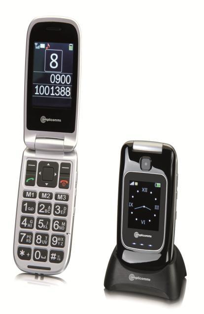 PowerTel M7510-3G PowerTel M7510-3G är en liten, smidig och vikbar mobiltelefon med inbyggd hörslinga och talförstärkning upp till 35dB.