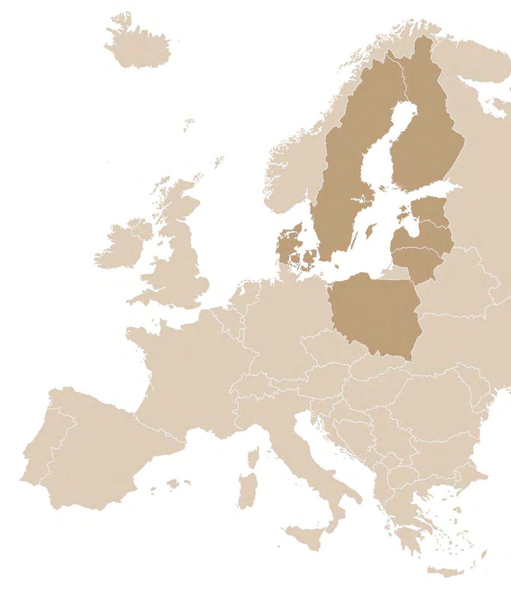 Affärsstruktur HKScan Abp Luleå Administrativa stödprocesser Operativa stödprocesser Affärsprocesser Finland Sverige Danmark Baltikum Kött Fjäderfä Polen Surrey Skovgaard Vinderup Padborg Örebro