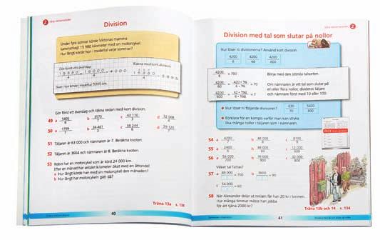 mer krävande Ett 24-sidigt övningshäfte medföljer varje grundbok Ur Tänk och Räkna 4a I grundböckerna övas i