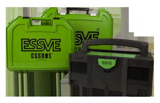 ESSBOX System är utvecklat tillsammans med professionella hantverkare för att göra arbetslivet