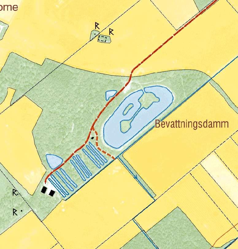 Stenkyrka Grävd bevattningsdamm på 2,3 ha, 80