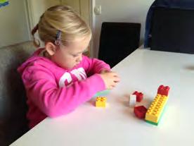 COMPETITIVE LEGO TASK Barnet informeras om att han/hon kan vinna ett pris