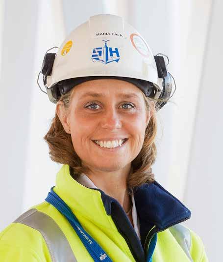 Maria Falk kma-samordnare, Stockholms Hamnar vilken roll hade du i projektet? Jag började som arbetsmiljöchef och kravställare inom arbetsmiljö.