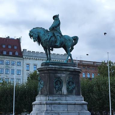 Efter freden i Roskilde 1658 gjorde den svenske kungen Karl X Gustav en rundresa för att titta på sina nya provinser, landområden.