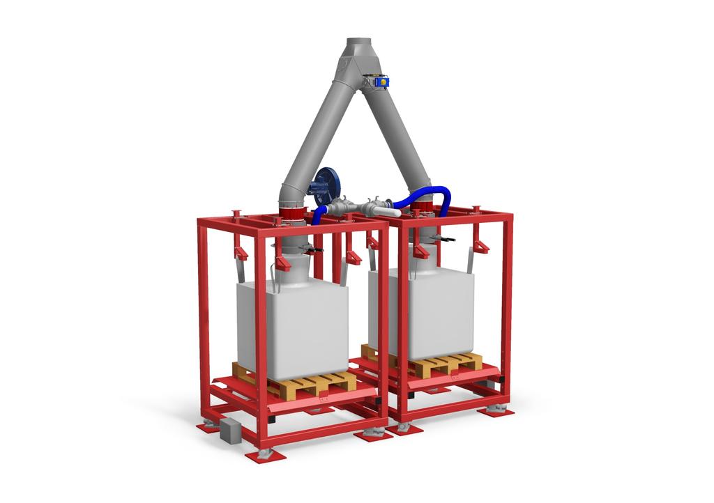 TF III finns i olika utföranden för att anpassas till materialet och produktion. TF III TWIN och TF III TELESCOPIC är exempel på specialanpassade maskiner. TF III TWIN Förlängningsrör.