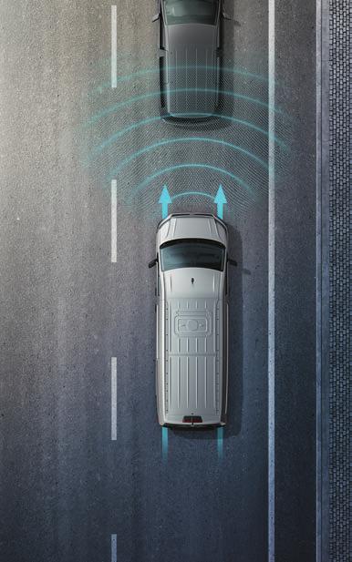 Säkerhetssystem. T B ÄlasSsen Adaptiv farthållare och ik Front Assist. T B ÄlasSsen Varning för bakomik varande fordon T B ÄlasSsen Park Assist ik Adaptiv farthållare.