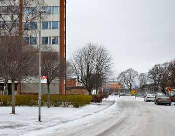 Österskärs Vägförening sköter om belysning i både villa- och tätortsmiljö. Vid två av de mer trafikerade vägarna har föreningen valt metallhalogenlampor som ökar synbarheten.