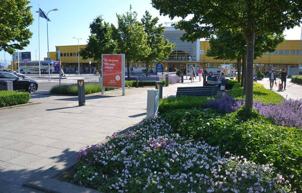 Malmö Airport Utmanaren i Öresundsregionen, med snabba och smidiga flöden 2,2 miljoner resenärer 2016 (varav