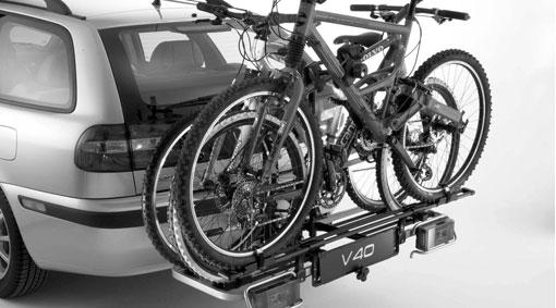 y Cykelhållare, extra cykel 89 för draghängd cykelhållare Op. no. 89991 S40, V40 Cykelhållare. extra cykel 8622 939-0 + Cykelhållare, draghängd,ses.41.