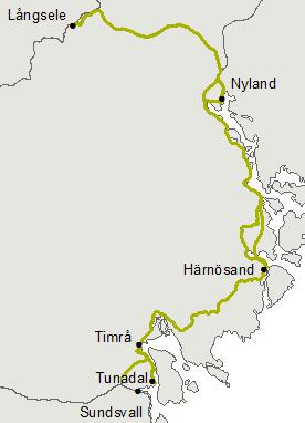 Ådalsbanan Västeraspby-Långsele, km 483+600-529+391.