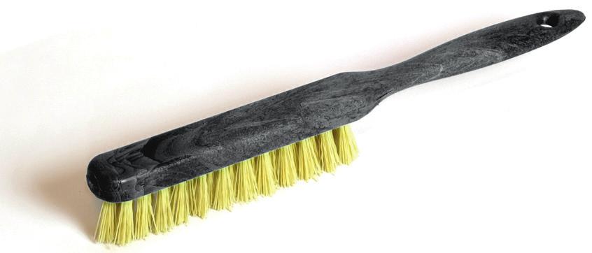Plastrygg och ljus tagelblandning Används till att göra ren moppar från smuts och damm. Plastrygg och propènplast.