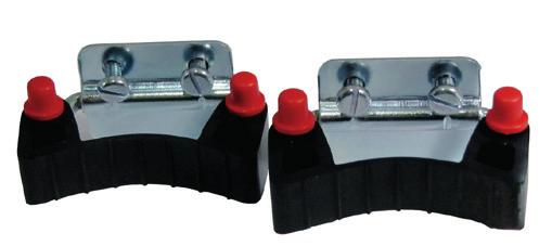 Toolflexhållare som används på städvagnen för att hålla redskap på plats.