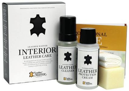 Leather Car Kit 12 7102100 Protection Cream 12 7101110 250 ml Stong Effekt Cleaner 12 7101192 250 ml MÖBELPOLISH VAXOLJA