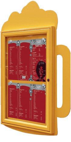 405043 Informationstavlans yttermått H 400 x 550 mm H 750 x 550 mm H 750 x 550 mm H 750 x 750 mm H 750 x 750 mm 2 A4 4 A4 4 A4