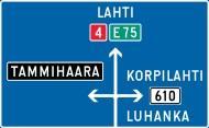 Bilaga 3 tabell 6 Informationsmärken 1 F1 Orienteringstavla