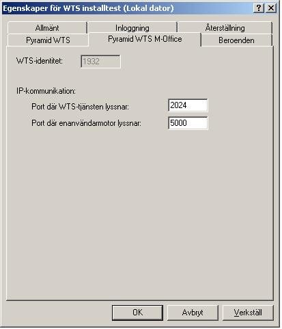 Dessa finns också i registret under HKEY_LOCAL_MACHINE\SYSTEM\CurrentControlSet\Services\WTS Service\Parameters JMAIL Jmail är en e-postkomponent som används för att skicka e-post.