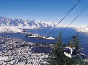 framför ögonen. Den klara himmel som finns här i Mount Cook & Mackenzie regionen finns ingen annan stans på södra halvklotet.