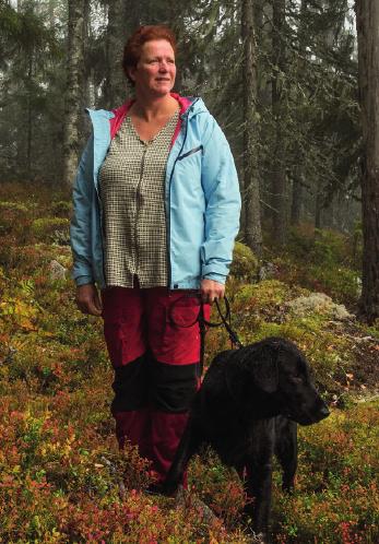 när virke behövts till gården. Den förre ägaren sparade skogen som en bankbok för barn och barnbarn.