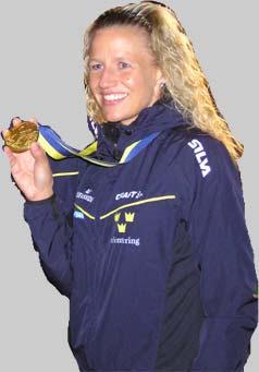 21/9 SILVER! GULD! GULD! Karolina A. Höjsgaard tog tre medaljer vid VM i Orientering. Silver vann hon på sprinten där hon var 29sek efter segrarinnan, suveränen Simone Niggli-Luder.