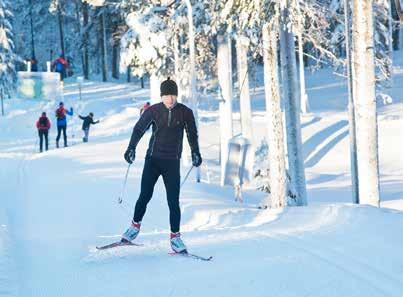 30 km preparerade skidspår