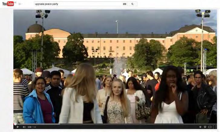 Film från Uppsala Peace Party Klicka på bilden för att titta på