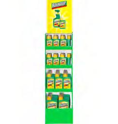 Möjlighet för tre minuters oavbruten sprutning. Speciellt utvecklad för stora ytor som terasser, uppfarter och stengångar. Roundup Quick Pump spray, refill Färdig att använda.