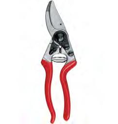 Ergonomisk, lätt och stabil lite kompaktare sekatör av mycket hög Schweizisk kvalitet som lämpar sig väl för alla typer av beskärning. Det tunnare skärhuvudet ger mycket precisa snitt.