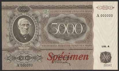 723 723 Pick 75s Finland 5000 markkaa 1945.