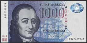 0 800:- 726 Pick 99 Finland 5 markkaa 1963.