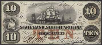 ex 771 ex 772 771 U.S.A. Locals 10 dollars 1860.