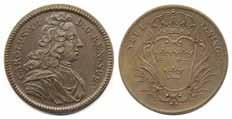 initiativtagarna till SNF), kammarherre. Spelpenning i brons 1874, 33 mm, 11,99 g. Ex.