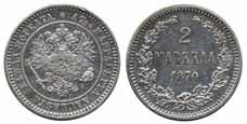 01 800:- 516K 10 silver coins 1380 1721, mixed quality. 1.500:- 517A 112 silver and copper coins 1694 1961, mixed quality. 1.500:- 518K Christian VII 1 skilling danske 1771.