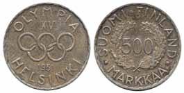 many 1, 5 and 10 penni coins during Russian rule. Please inspect! In total well over one thousand coins. Approx. 12 kg. VG-UNC 3.000:- Lot silver coins from Russian rule incl.