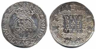 Erik XIV (1560-1568) 23 23 SM 16 2 mark 1562. 23,81 g.