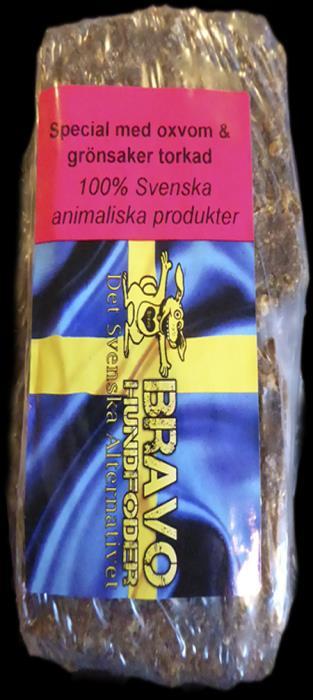 Ett foder utan spannmål. För hundar med dålig aptit. För hundar som behöver gå ner i vikt. För en bättre päls Innehåll: Animaliska köttprodukter från svenska nötdjur 45%.