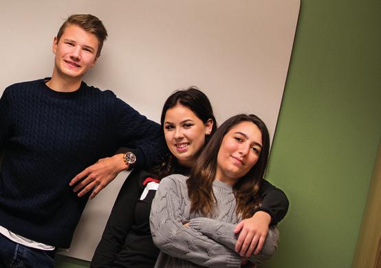 stor skola med stora möjligheter, sammanhållningen är guld