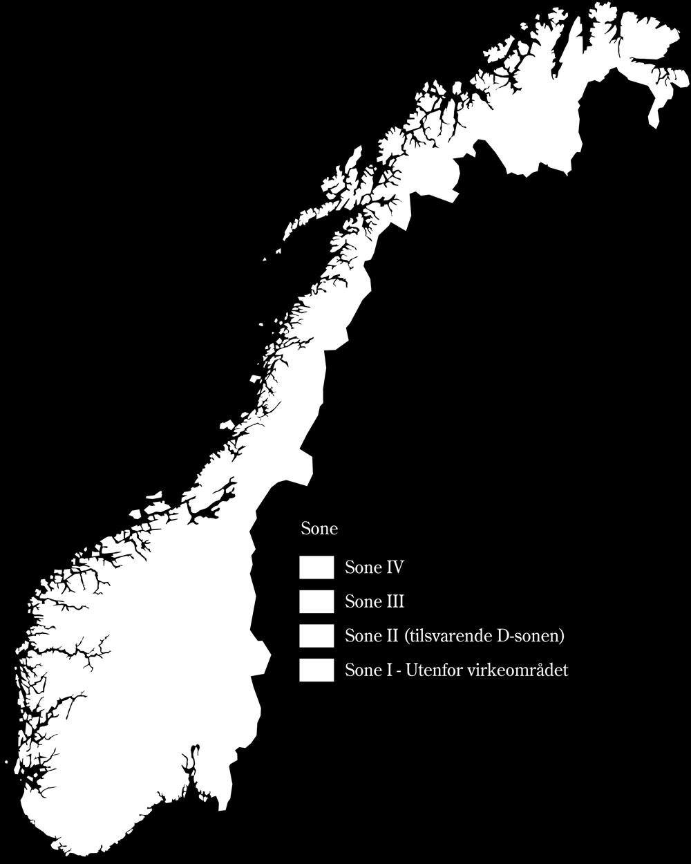 Bilagor Bilaga 1: Det distriktspolitiske virkeområdet i Norge med soneinndeling Källa: http://www.