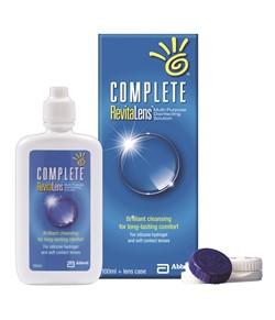 Complete Revitalens Travel Uppgiftslämnare: Abbott Medical Optics Norden AB Varumärke: Blink Artikelbenämning: Complete Revitalens Travel Förpackningsstorlek: 100 ml Produktinformation