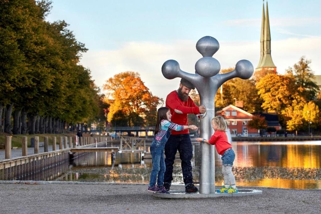 Fokus på miljö För Växjö kommun, Vöfab och Jernhusen är det viktigt att ett miljötänk finns med i hela processen, från idé till färdig byggnad och vidare genom förvaltningsskedet.