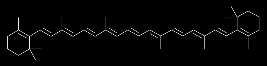 Karotener är karotenoider som inte innehåller syreatomer, till exempel lykopen och β-karoten. Av vissa karotenoider kan kroppen bilda vitamin A (retinol), dessa kallas för pro-vitamin A.